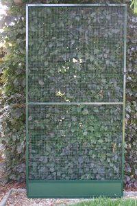 groene alu kader met morsrand