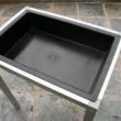 aluminiumstaander met  badschaal brut extra