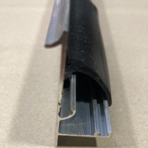 Aluminiumprofiel voor polycarbonaat 16mm met rubbers