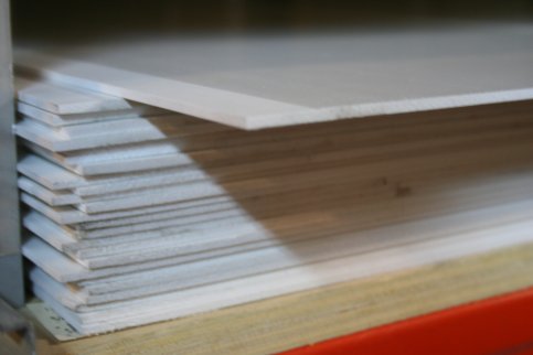 Promo witte PVC platen