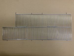 verzinkte fronten hoogte 30cm  met 2 schuifdeuren zonder hoek