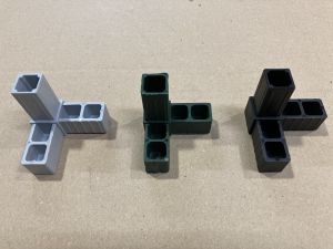 hoekdriepoot  20x20mm