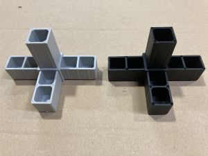vierpoot 25x25mm