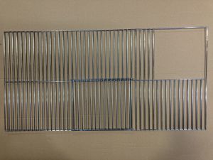 verzinkt front hoogte 40cm zware uitvoering met opening