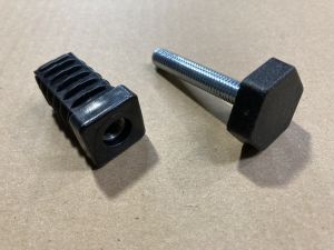 inslagdop voor 25x25mm met stelpootje