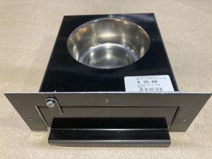 voedercassette 1  vaks  13cm zwart