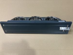 voederplateau 3 vaks 13cm antraciet