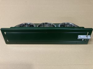 voederplateau 3 vaks 13cm groen