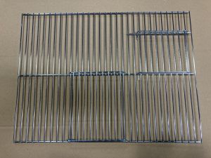 verzinkte fronten hoogte 30cm met 1 schuifdeur en 1 draaideur