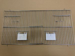 verzinkte fronten hoogte 30cm 1 schuifdeur 2 draaideuren + 2klep